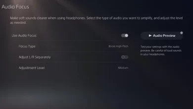 audio focous بازی