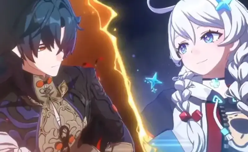 Kiana and Blade star