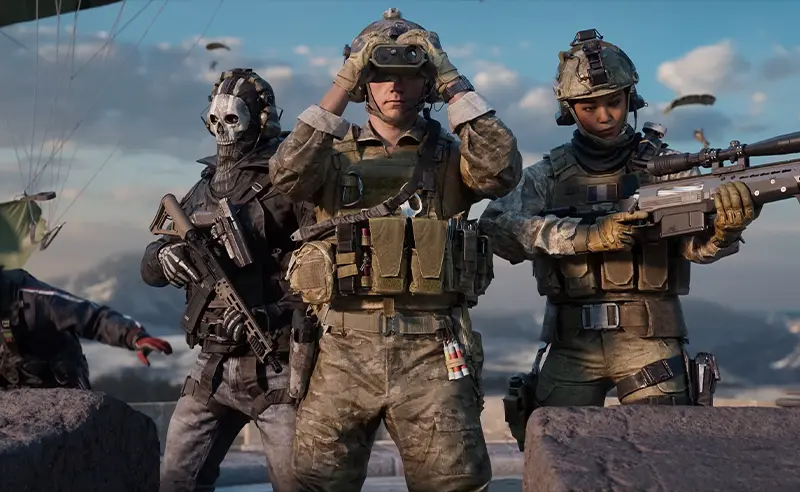 Call of Duty Black Ops 6 and Warzone Ads