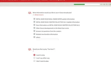 Metal Gear نظر سنجی