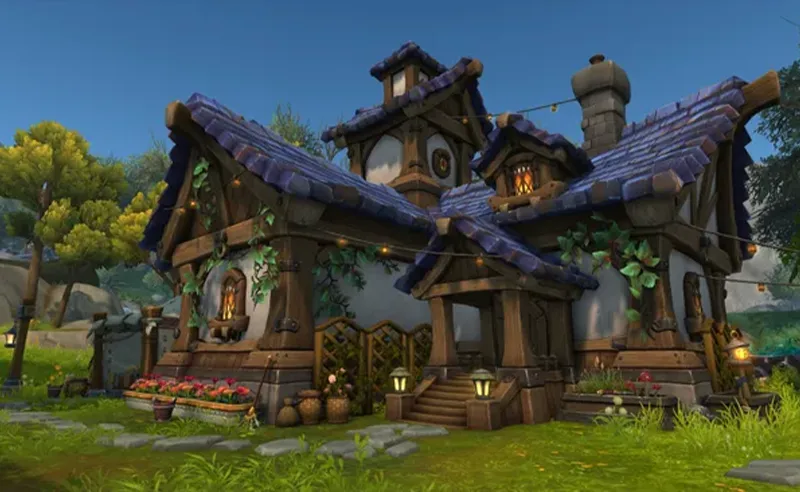 World of Warcraft's player housing حونه سازی