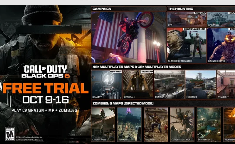 رایگان شد call of duty black ops 6 multiplayer zombies free again