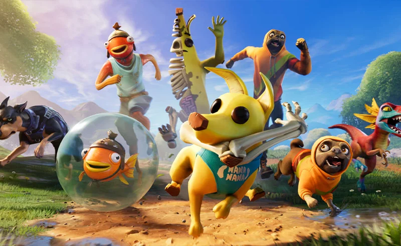 fortnite paramount crossover leaks spongbob reports